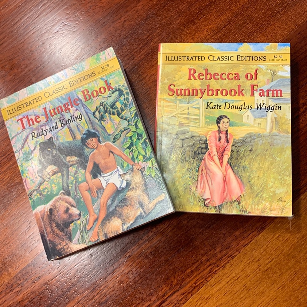 Paperback children’s classic books
